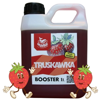 atraktor booster truskawka na białym tle